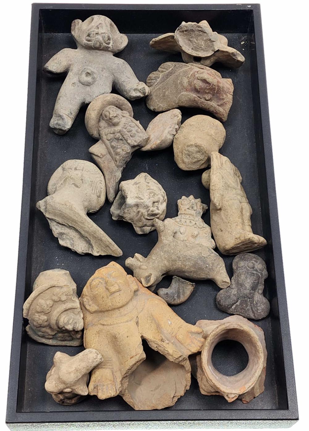 Pre-Columbian Pottery Shard Remnants
