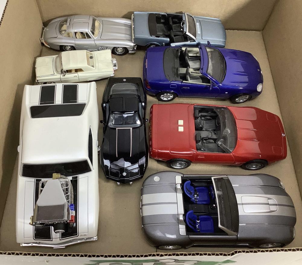 (8) Diecast Cars, Hot Wheels, Johnny Lightning