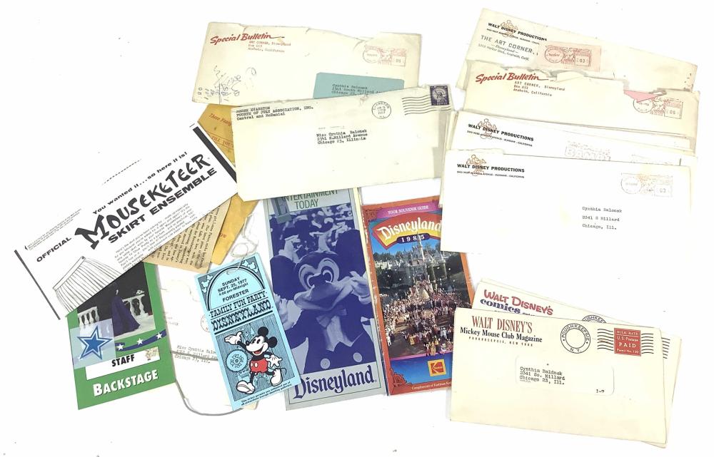 Vintage Disney / Disneyland Ephemera