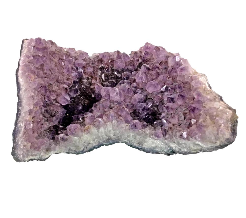 Amethyst Crystal Slab Geode Mineral Specime