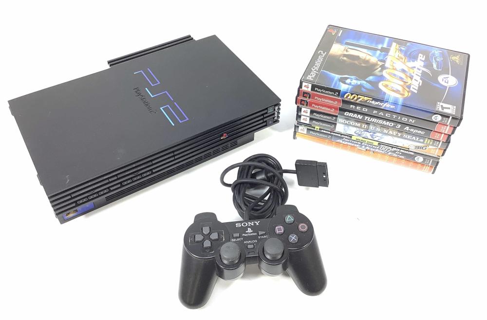 Sony PS2 PlayStation 2 Game System With Games