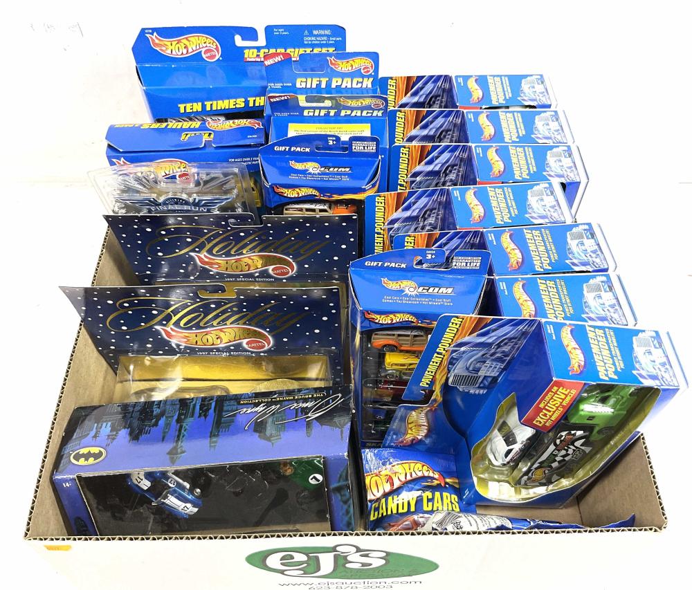 Assorted Hot Wheels Die Cast Car Sets, Hot Wheels