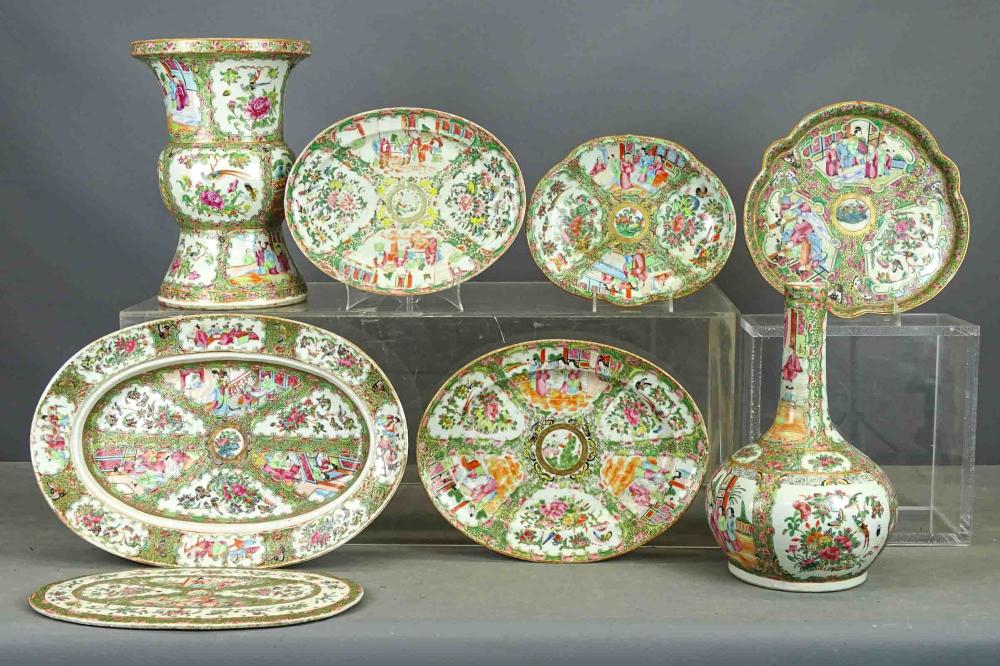 Misc. Rose Medallion Lot
