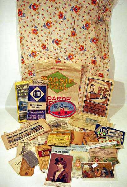 Vintage & Antique ADVERTISING EPHEMERA Railroad Airline...