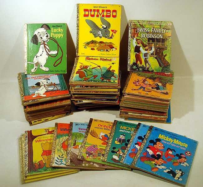 82V Walt Disney Mother Goose VINTAGE LITTLE GOLDEN BOOKS...