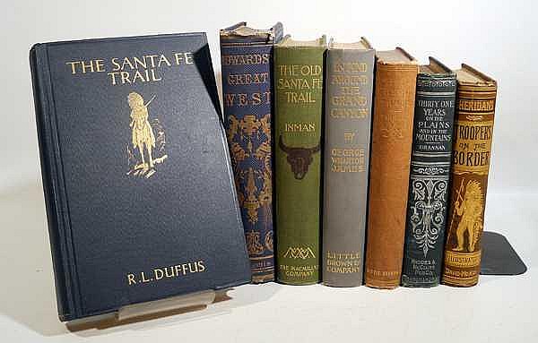 7V Santa Fe Trail Grand Canyon ANTIQUE DECORATIVE WESTERN...