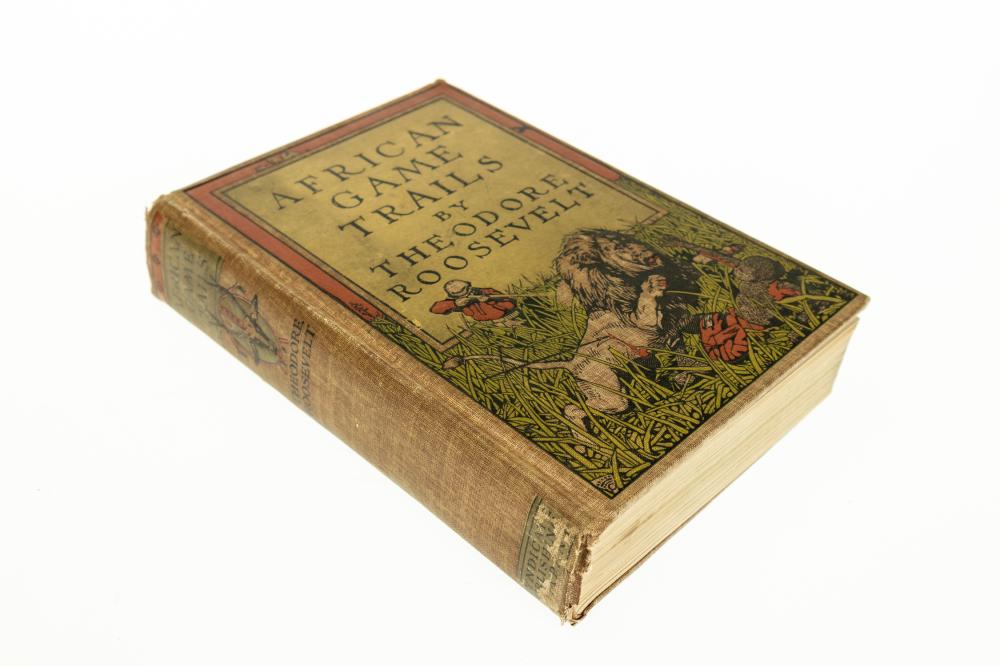 Theodore Roosevelt AFRICAN GAME TRAILS 1910 First Edition...