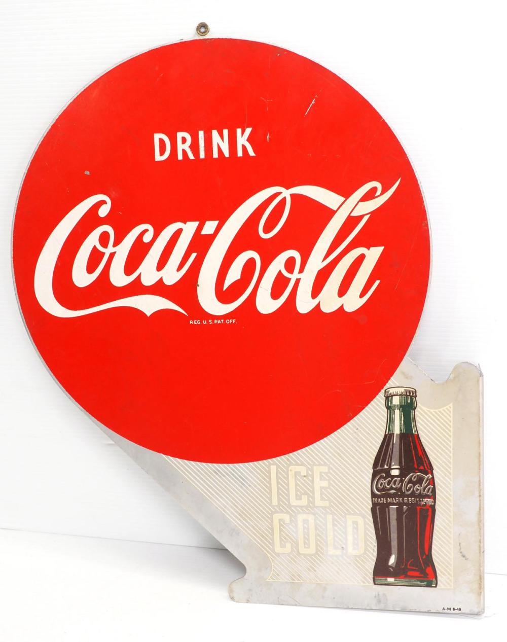 Drink Ice Cold Coca Cola sig