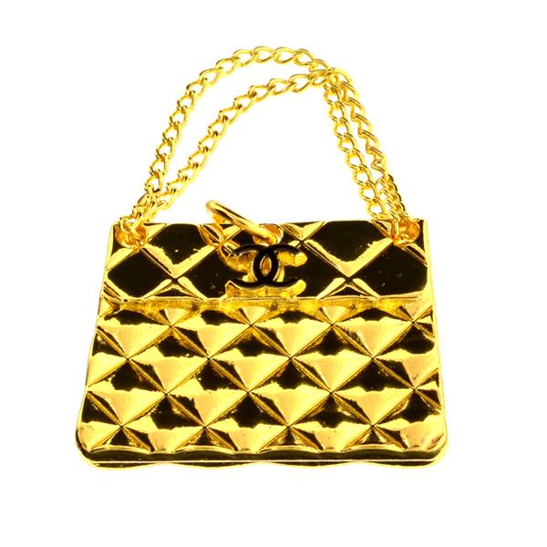 Vintage Chanel Medallion Pendant - CC Logo