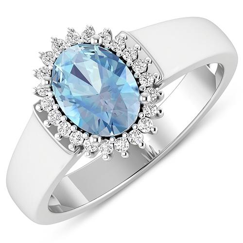 APP: 5.4k Gorgeous 14K White Gold 0.91CT Oval Cut