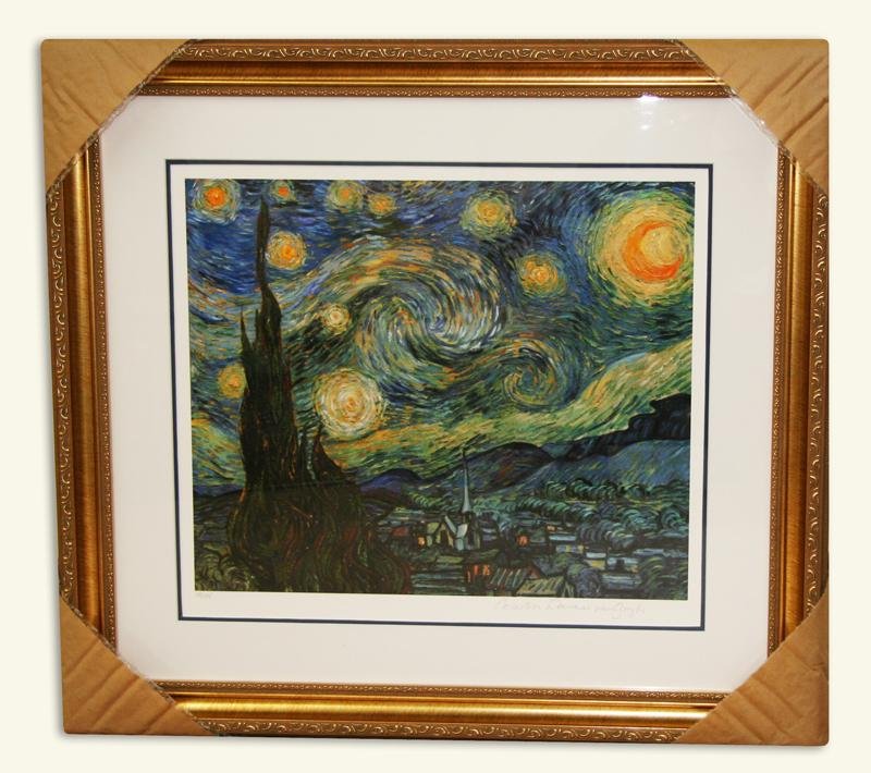 Van Gogh (After) -Limited Edition Museum Framed Print