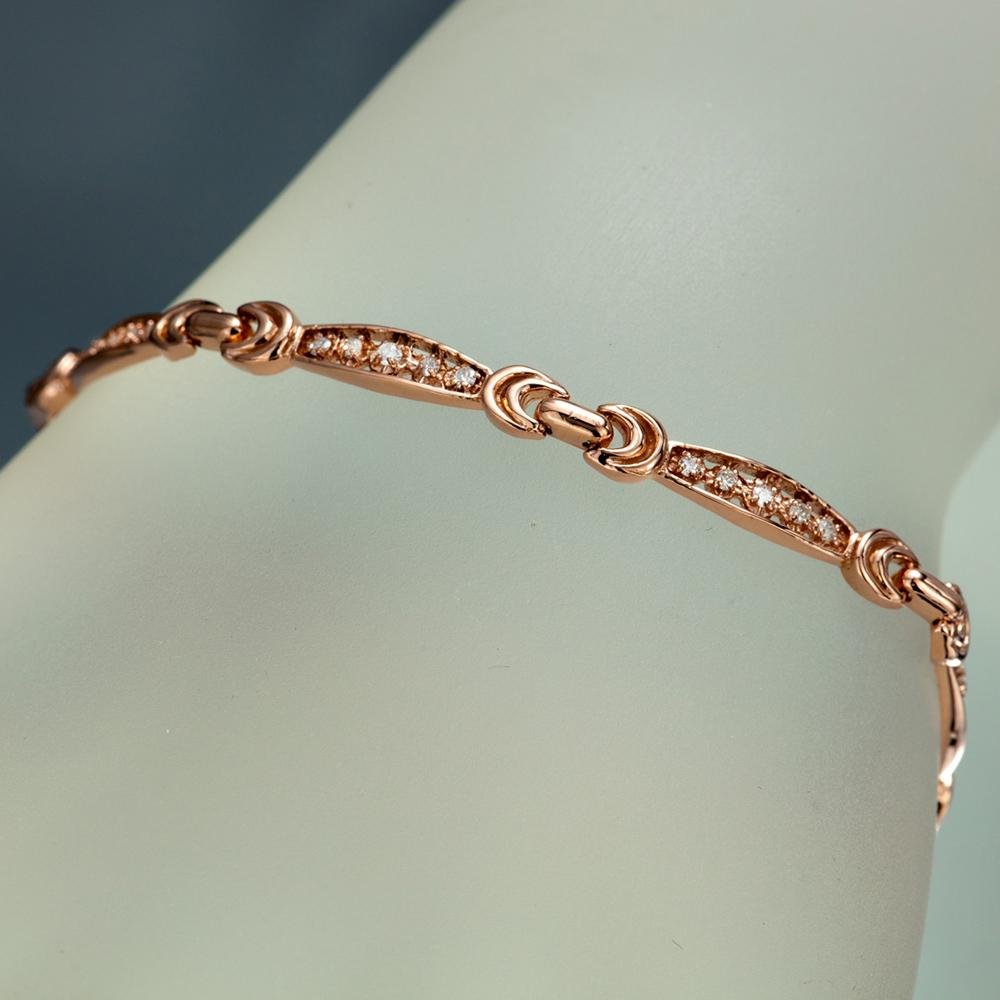 *Fine Jewelry 14KT. Rose Gold, 0.50CT Round Brilliant