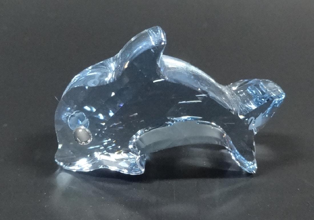 RETIRED SWAROVSKI CRYSTAL DIEGO THE DOLPHIN, BLUE