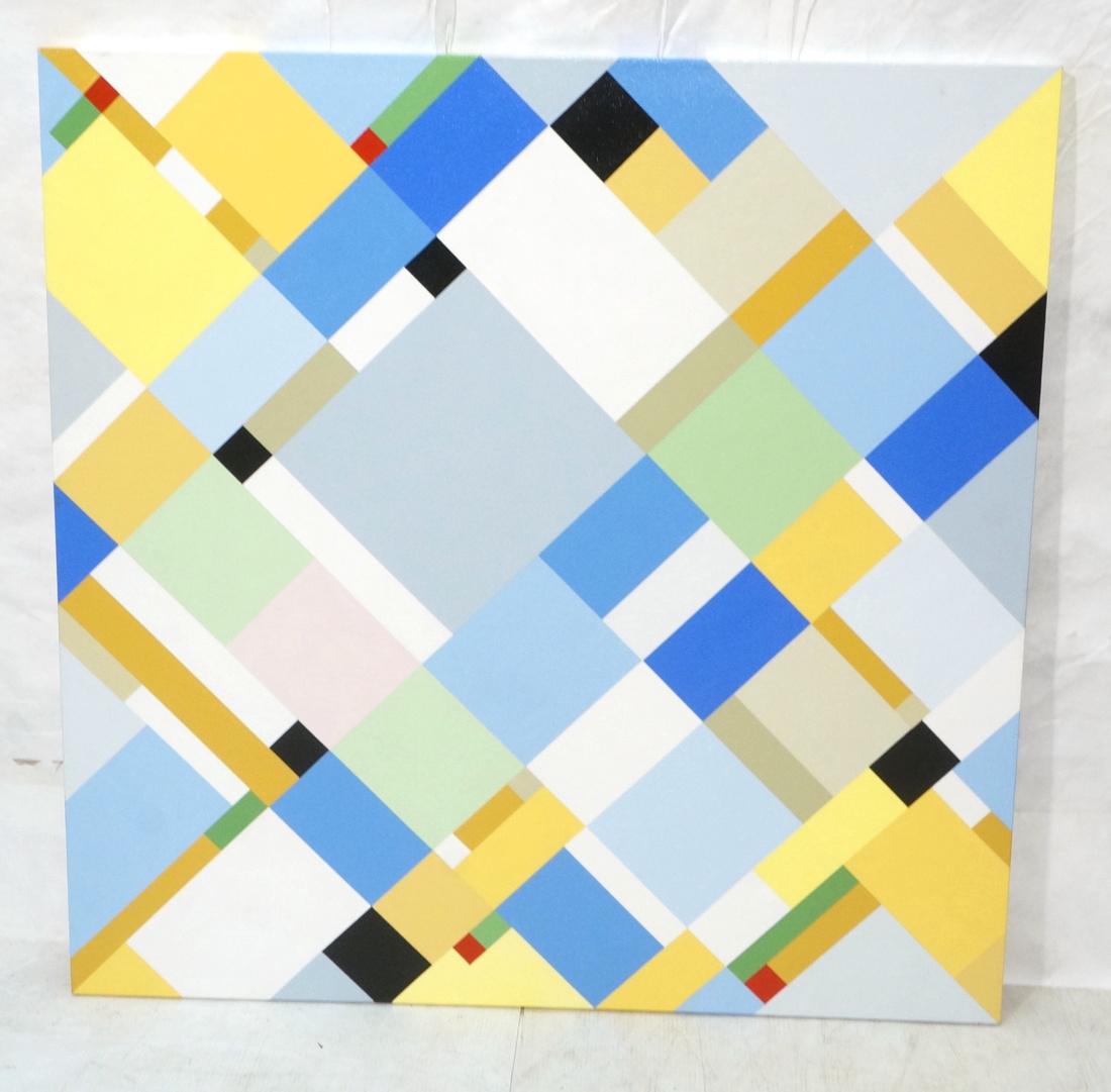Contemporary Abstract Oil Painting. Piet Mondrian