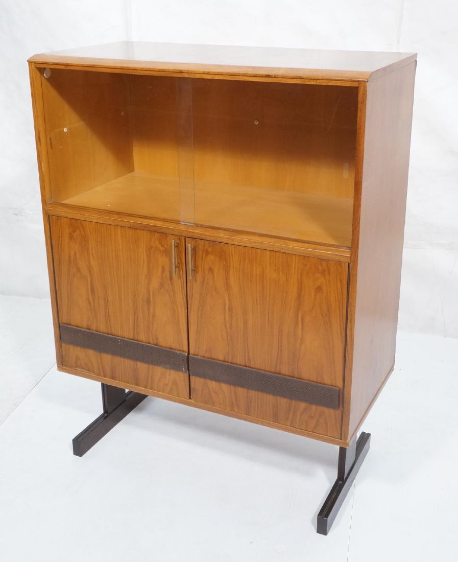 MOVEIS CIMO Brazilian Mahogany Modernist Cabinet.