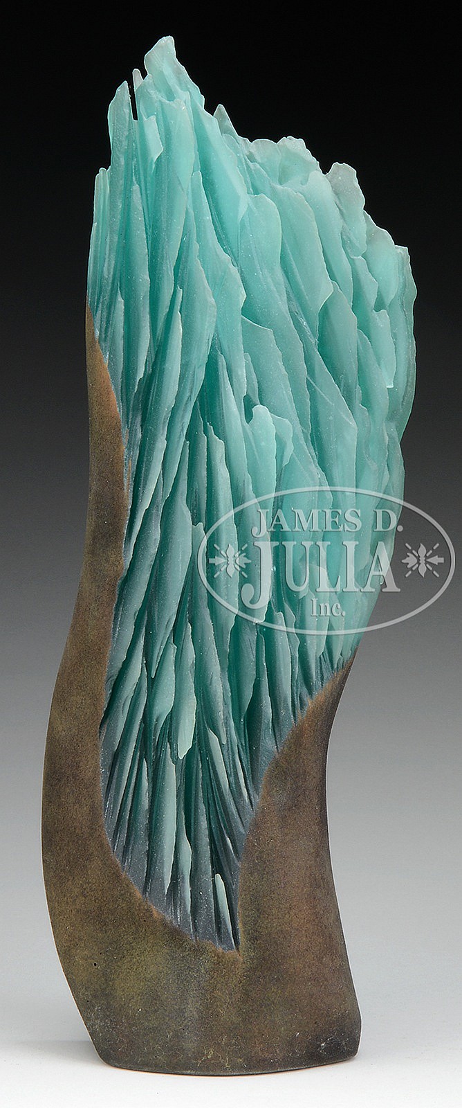 ALEX BERNSTEIN GLASS SCULPTURE.