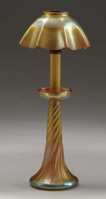 TIFFANY STUDIOS CANDLE LAMP