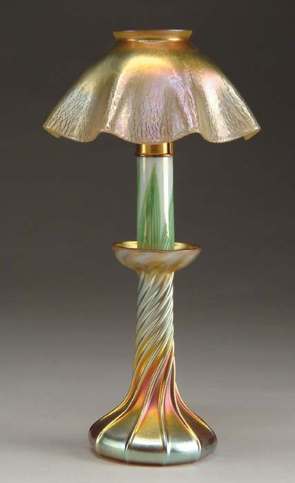 TIFFANY STUDIOS CANDLE LAMP