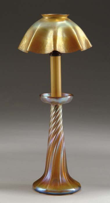 TIFFANY STUDIOS CANDLE LAMP