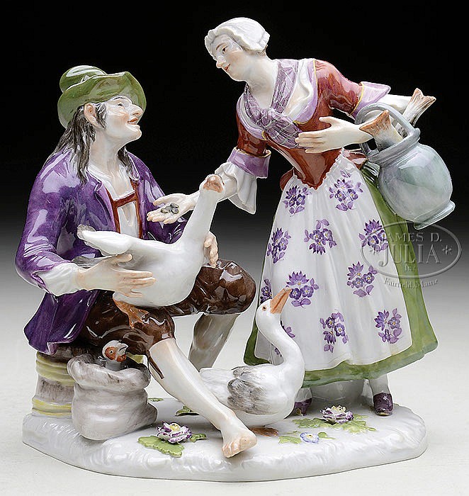 MEISSEN PORCELAIN FIGURINE.