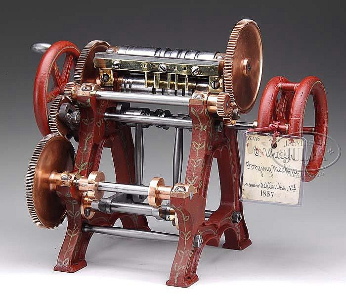 PATENT MODEL: FORGING MACHINE.