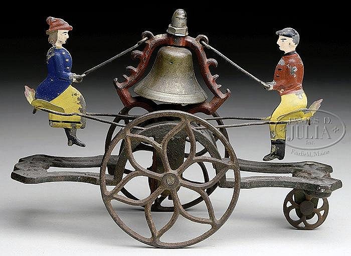 GONG BELL SEESAW PULL TOY.