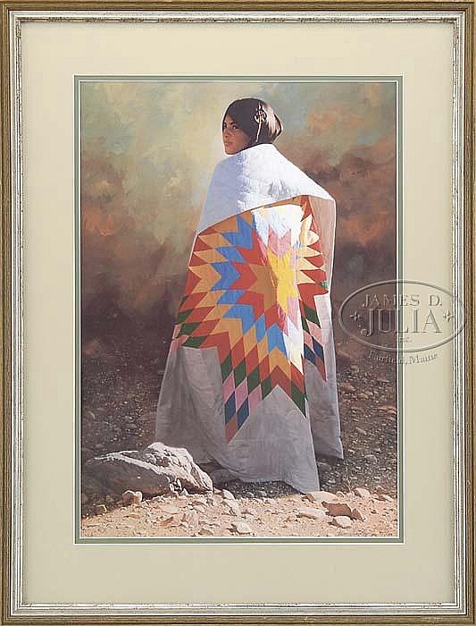 THREE LIMITED EDITION WESTERN PRINTS.