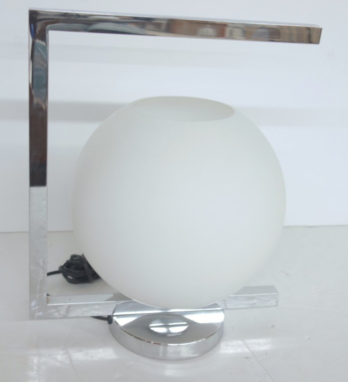Artemide Galatea chrome table lamp