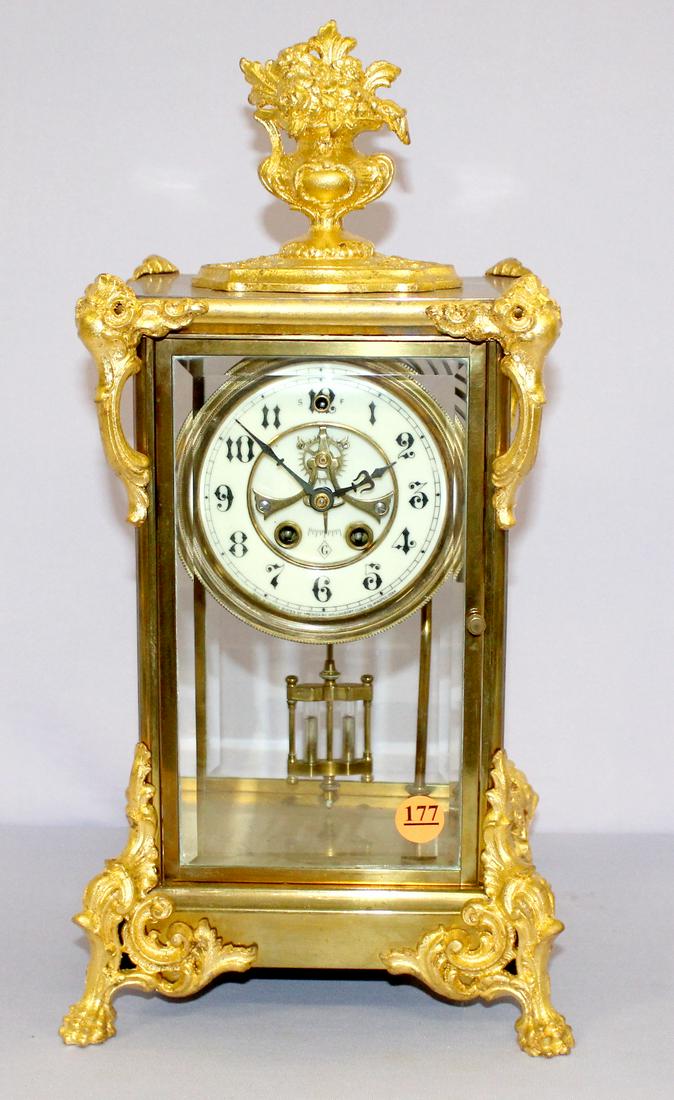 Gilbert Crystal Regulator "Terese" Clock