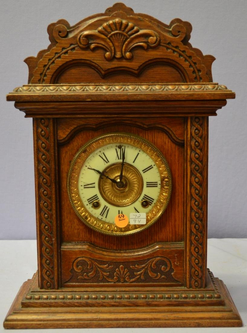 Antique Ansonia Cabinet Clock
