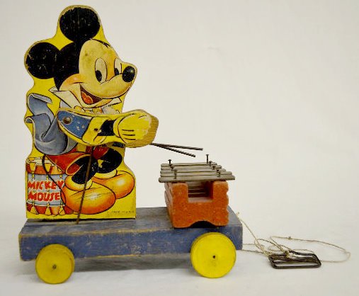 Fisher Price Mickey Mouse Xylophone Pull Toy
