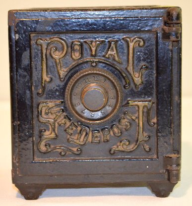 Antique Royal Safety Deposit Toy Safe