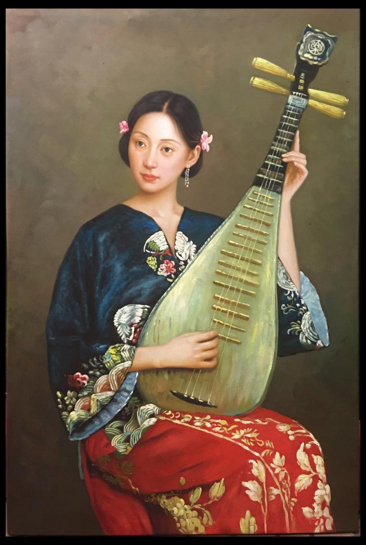 Oil Painting on Canves, Portrait