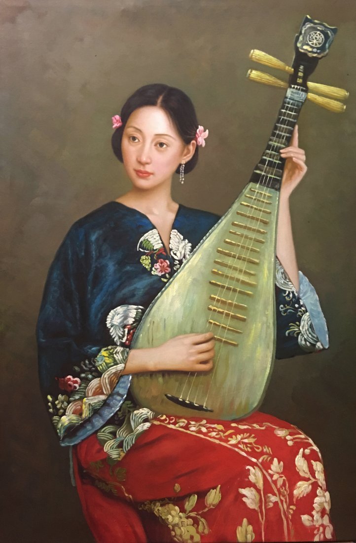 Oil Painting on Canvas, Portrait