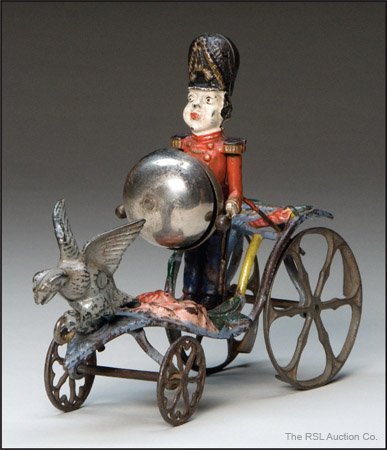 Drummer bell toy - gong bell