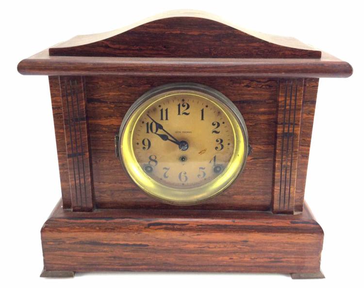 Seth Thomas Wood Mantel Clock