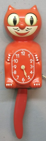 1950'S KIT CAT CLOCK