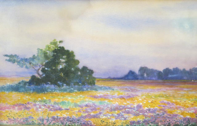 ARTHUR CUMMING WATERCOLOR PAINTING
