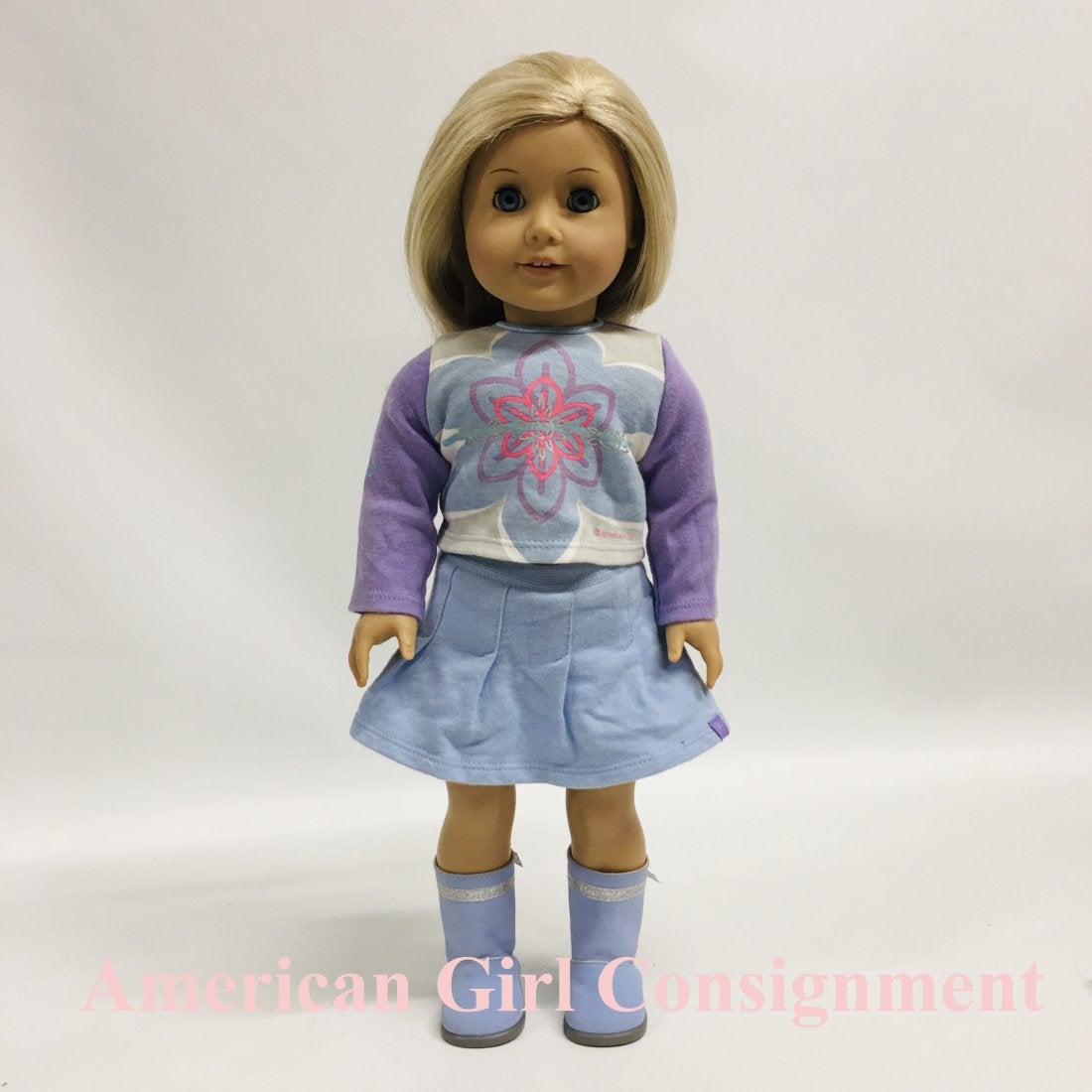 American Girl Doll Just Like You Blonde with Blue Eyes