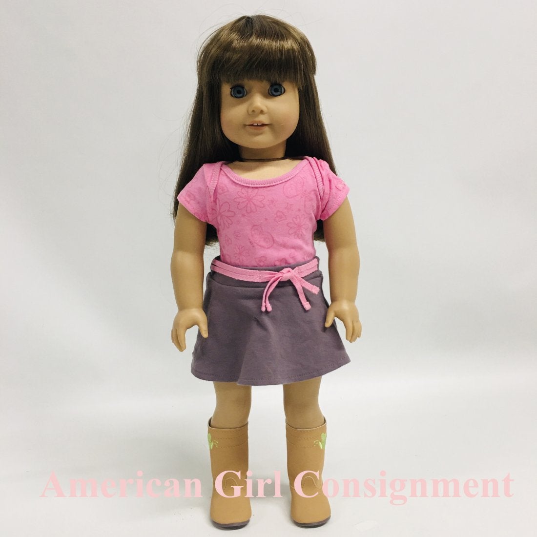 American Girl Doll Just Like You Brunette with Bangs