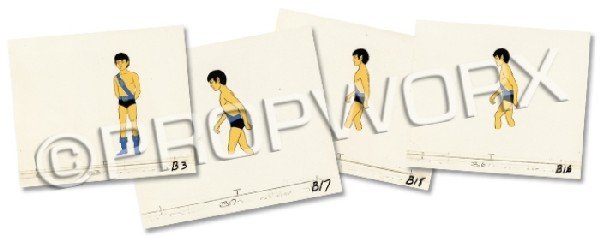 Young Spock Original Animation Cels