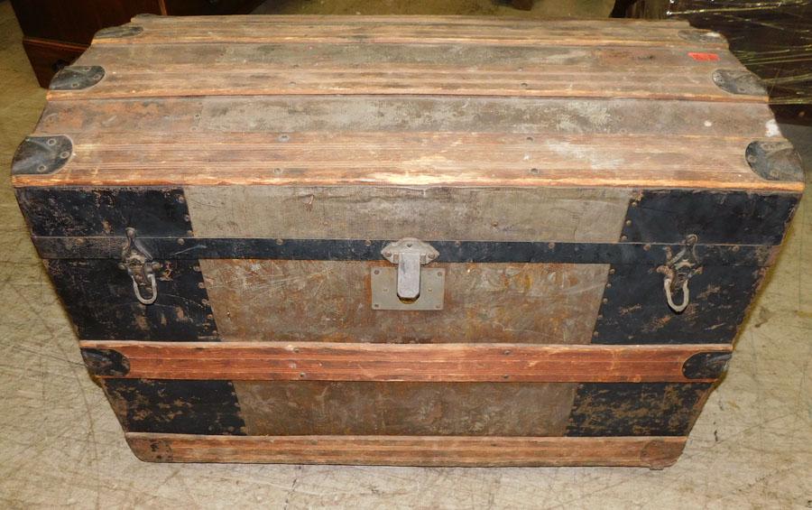 Antique Dome Top Trunk