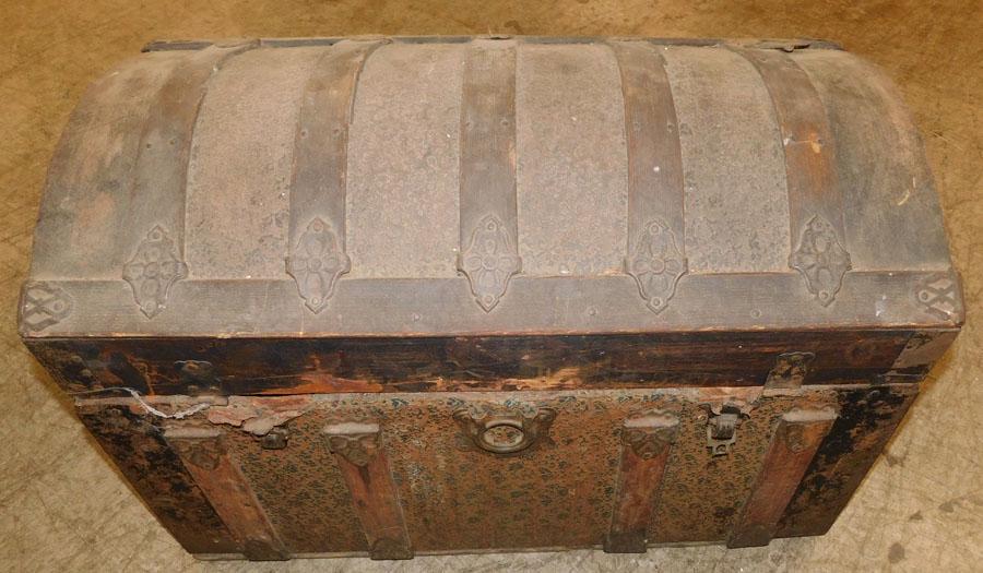 Antique Dome Top Trunk