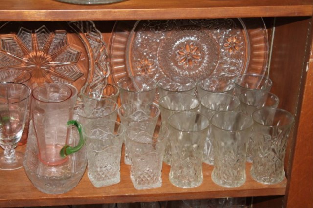 Sandwich Glass, Candlewyck, Pattern Glass