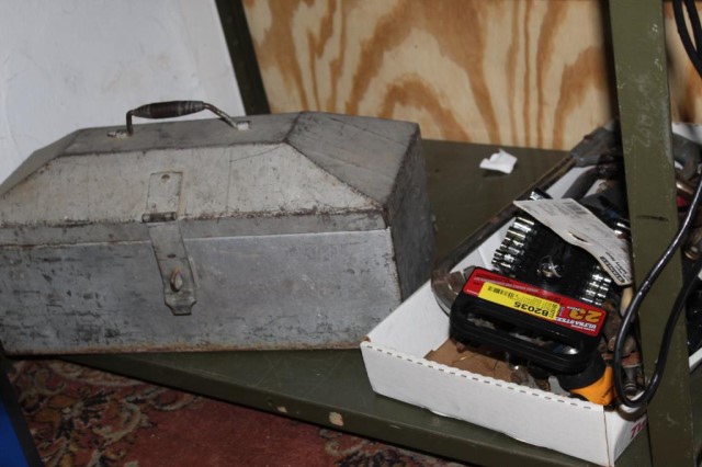 Vintage Tool Box & Tools