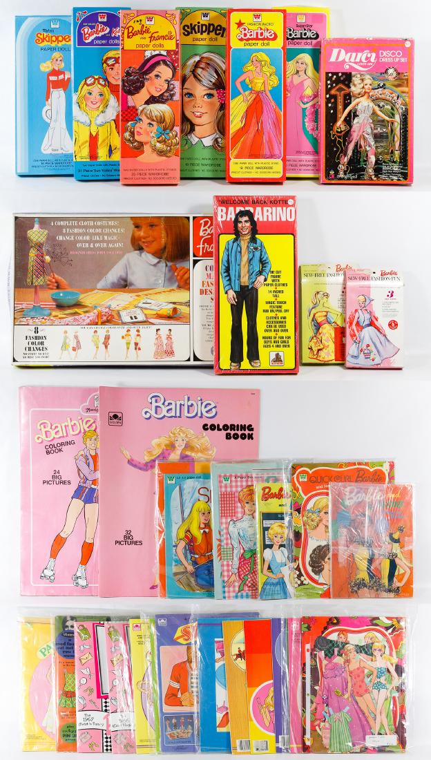 Whitman Barbie Family Paper Doll Assortment