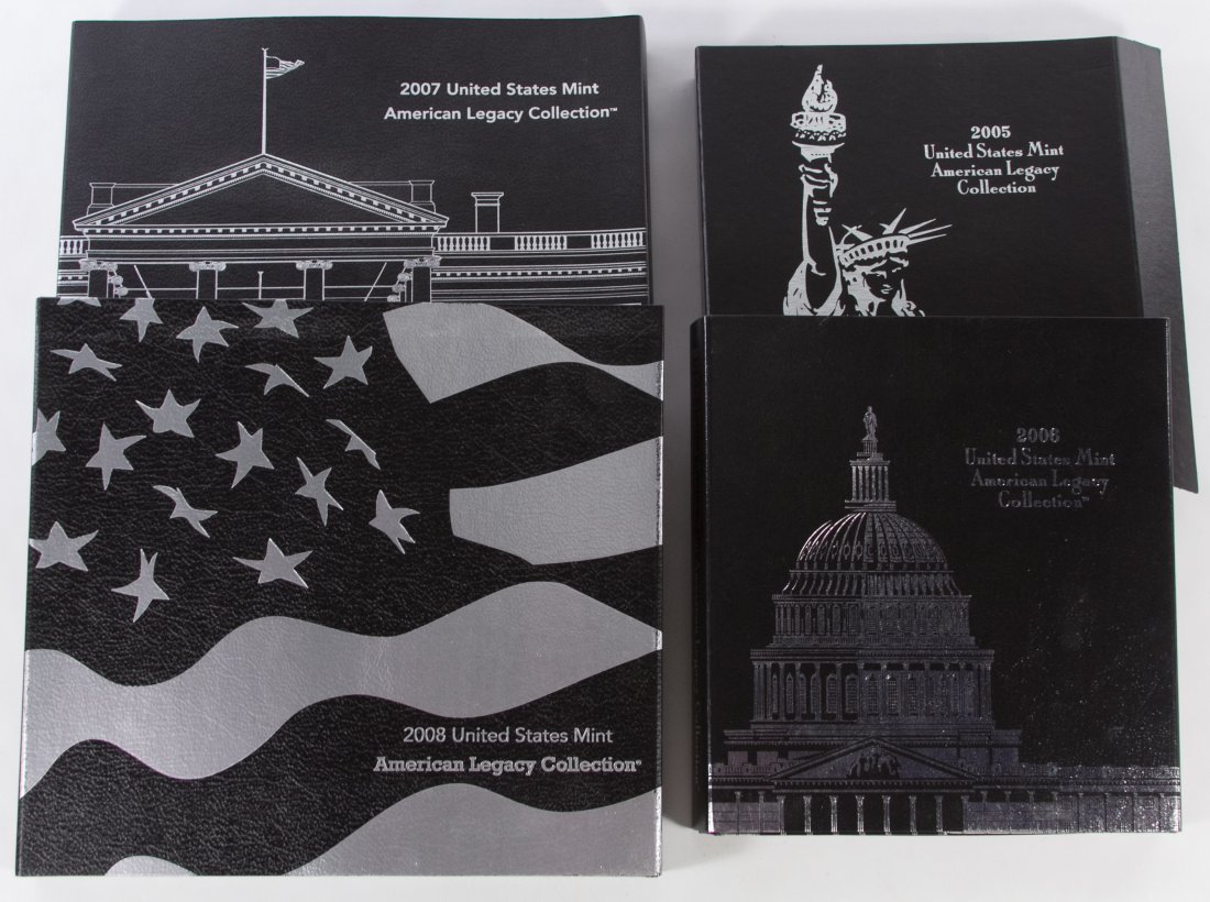 2005, 2006, 2007, 2008 American Legacy Sets