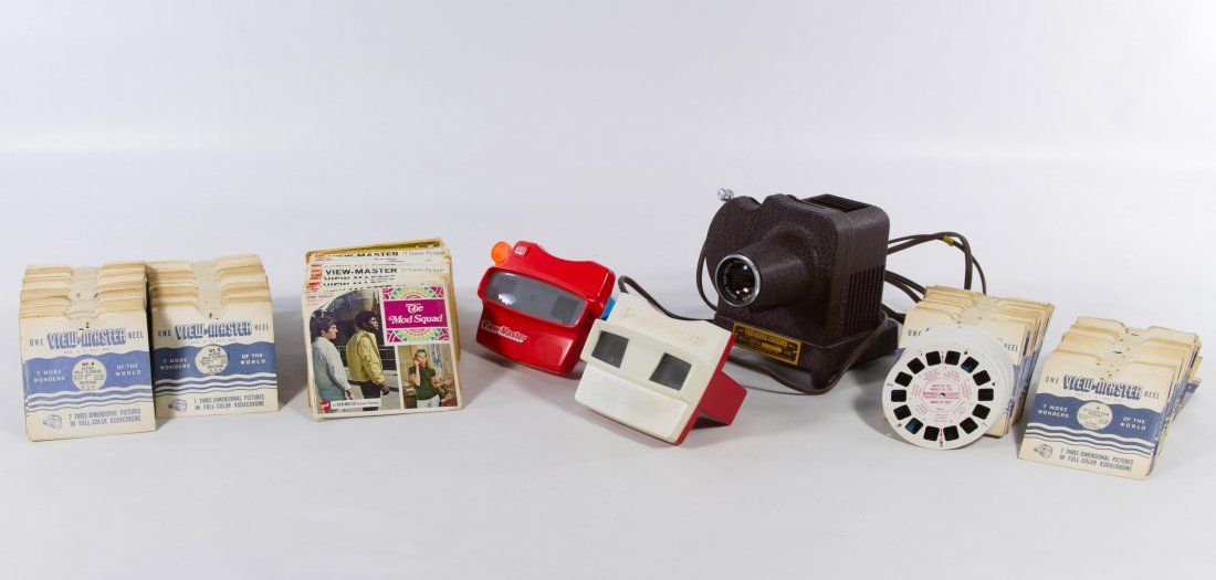 View-Master Reels, Projector and Viewer Assortment