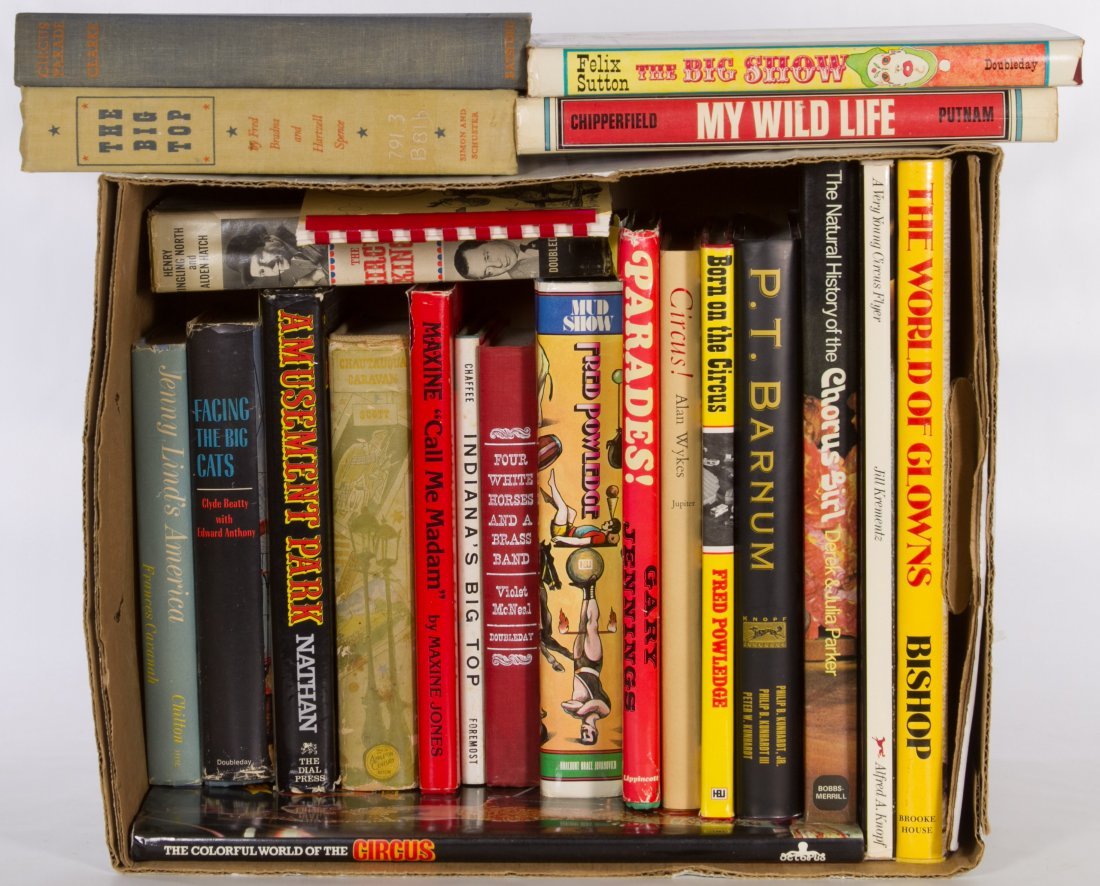 First Edition / First Printing Circus Book Assortment