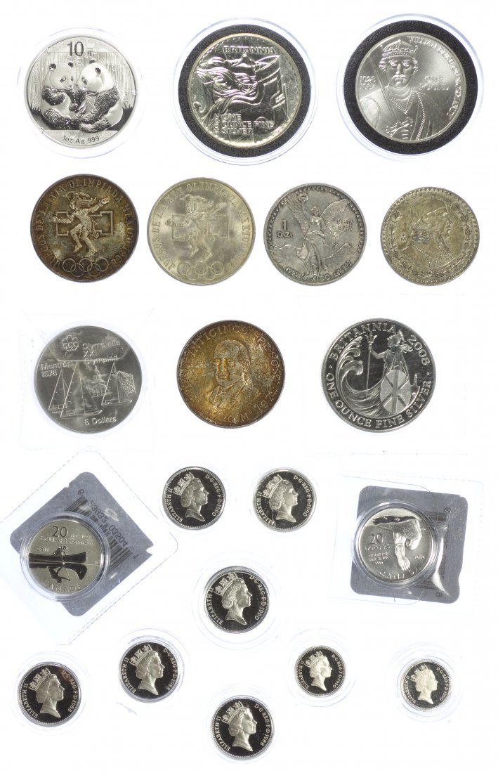 World: Silver Coin Assortment